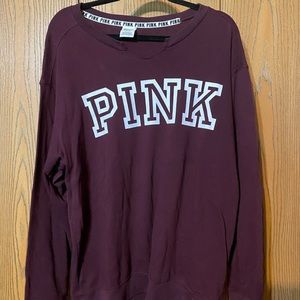 Pink by Victoria’s Secret sweatshirt size large